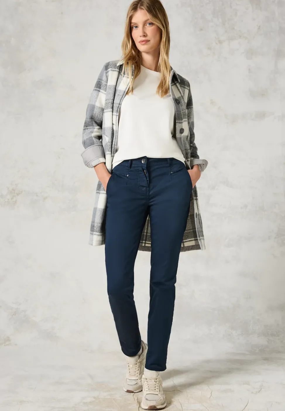 Hose im Slim Fit