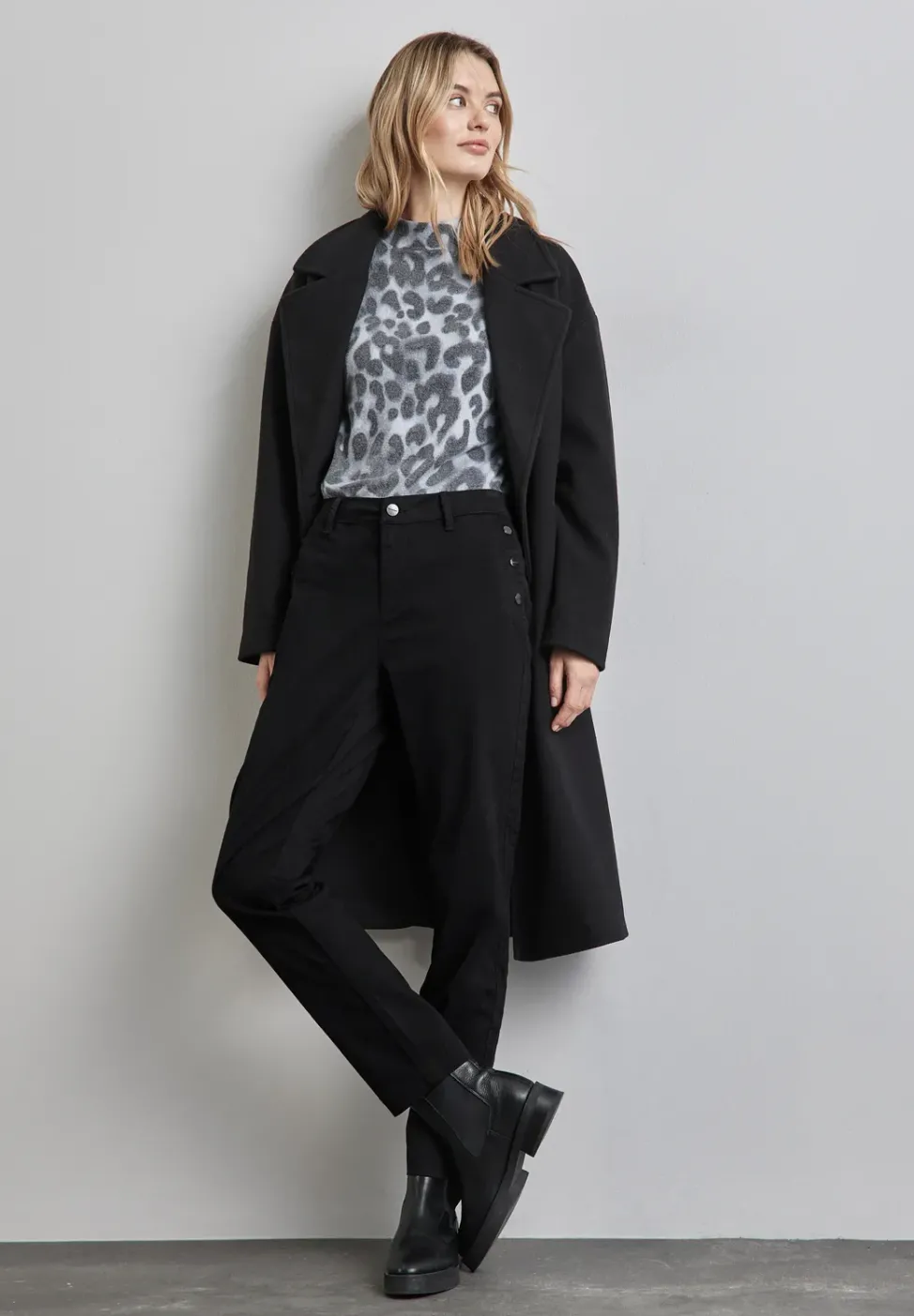 Hose im Slim Fit