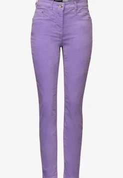 Hose im Velvet-Look