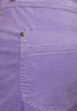 Hose im Velvet-Look