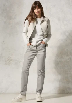 Hose im Velvet-Look
