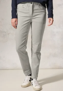 Hose im Velvet-Look