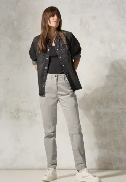 Hose im Velvet-Look