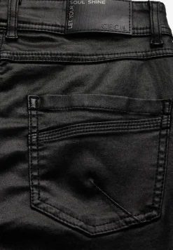 Hose mit Glanzeffekt