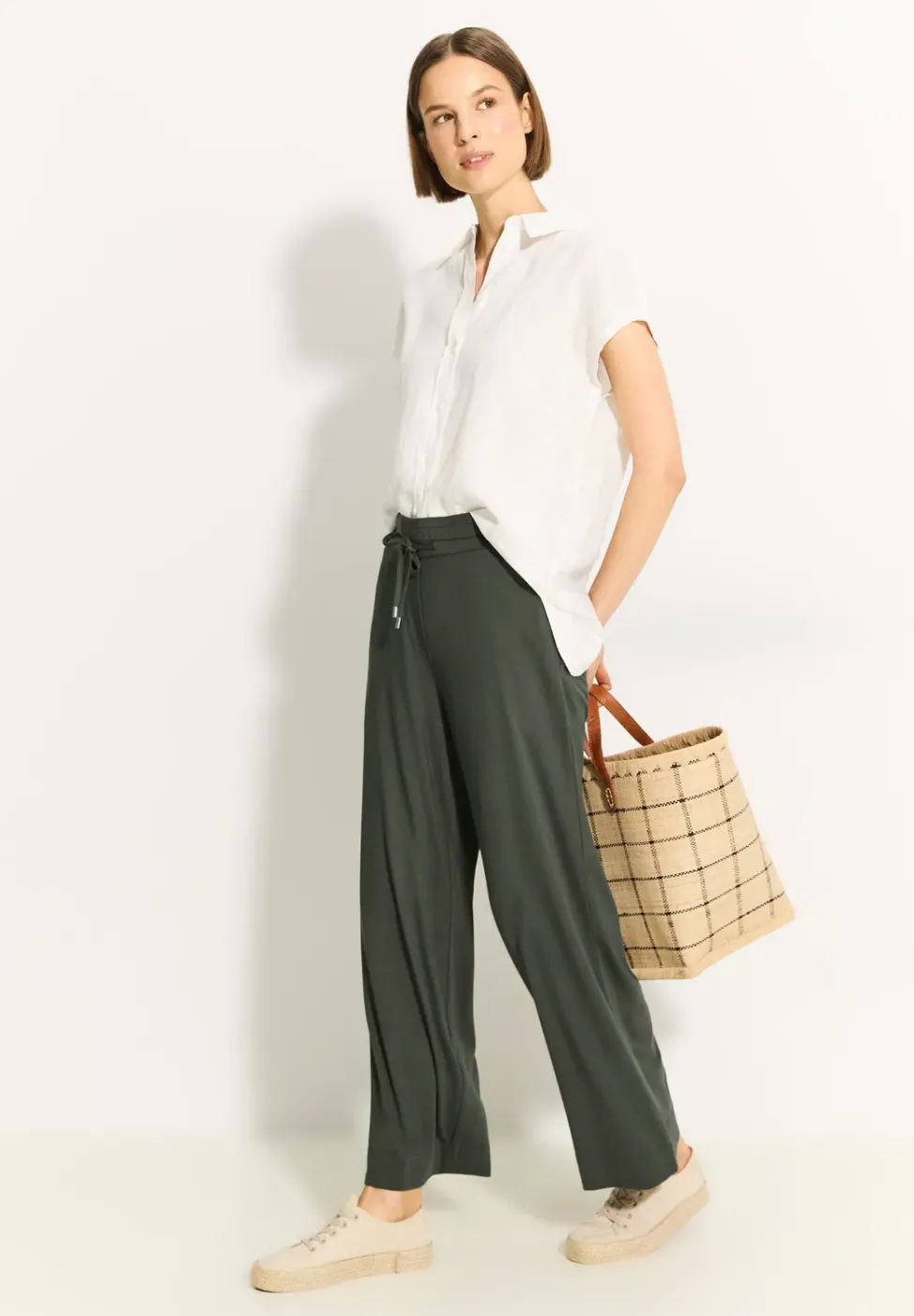 Hose mit Wide Legs