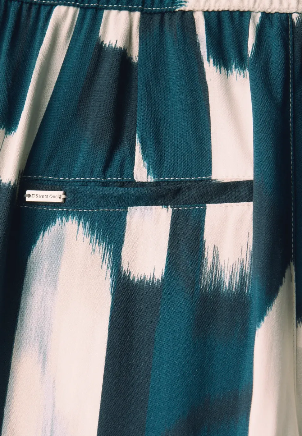 Ikat Wide Leg Hose