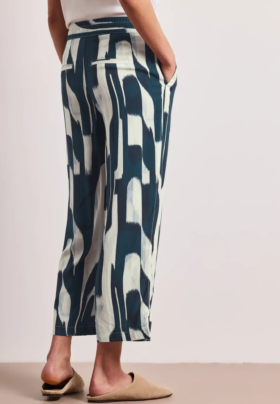 Ikat Wide Leg Hose