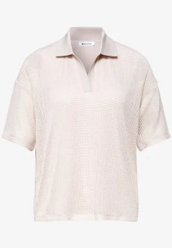 2-in-1 Mesh-Poloshirt mit Kurzarm