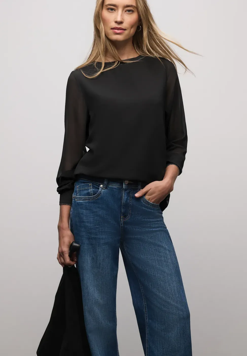 2in1 Chiffon Shirt