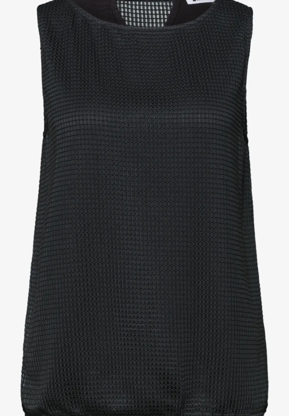 2-in-1 Mesh-Top mit U-Boot-Ausschnitt