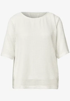 2-in-1 Shirt aus Mesh mit U-Boot-Ausschnitt