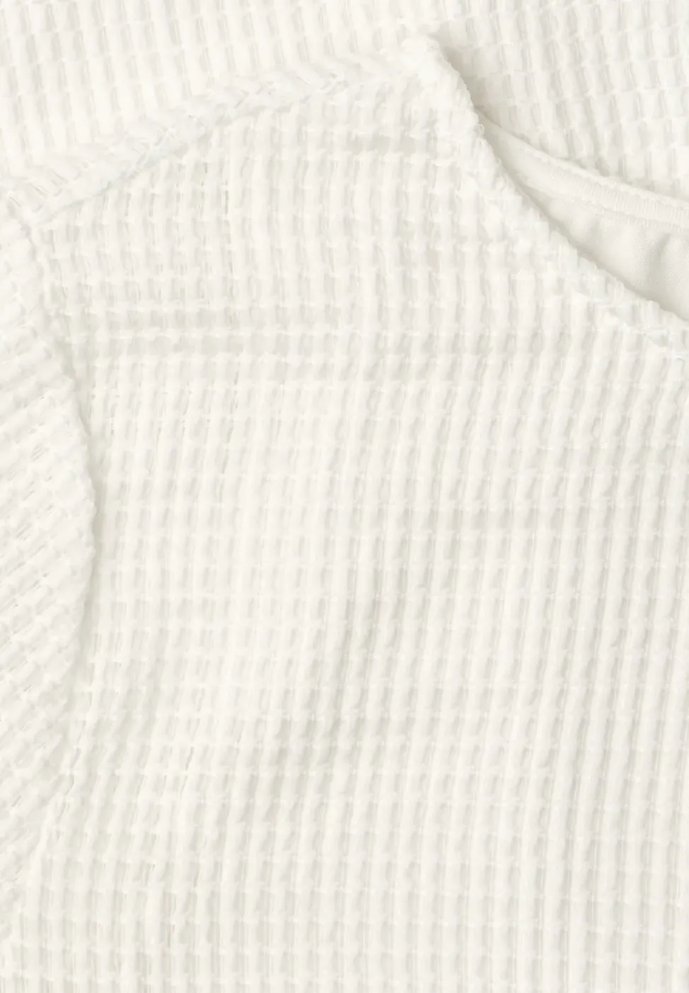 2-in-1 Shirt aus Mesh mit U-Boot-Ausschnitt