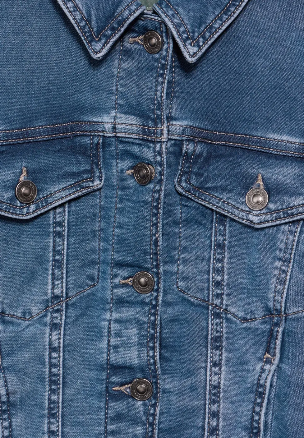 Jacke im Jeans-Look