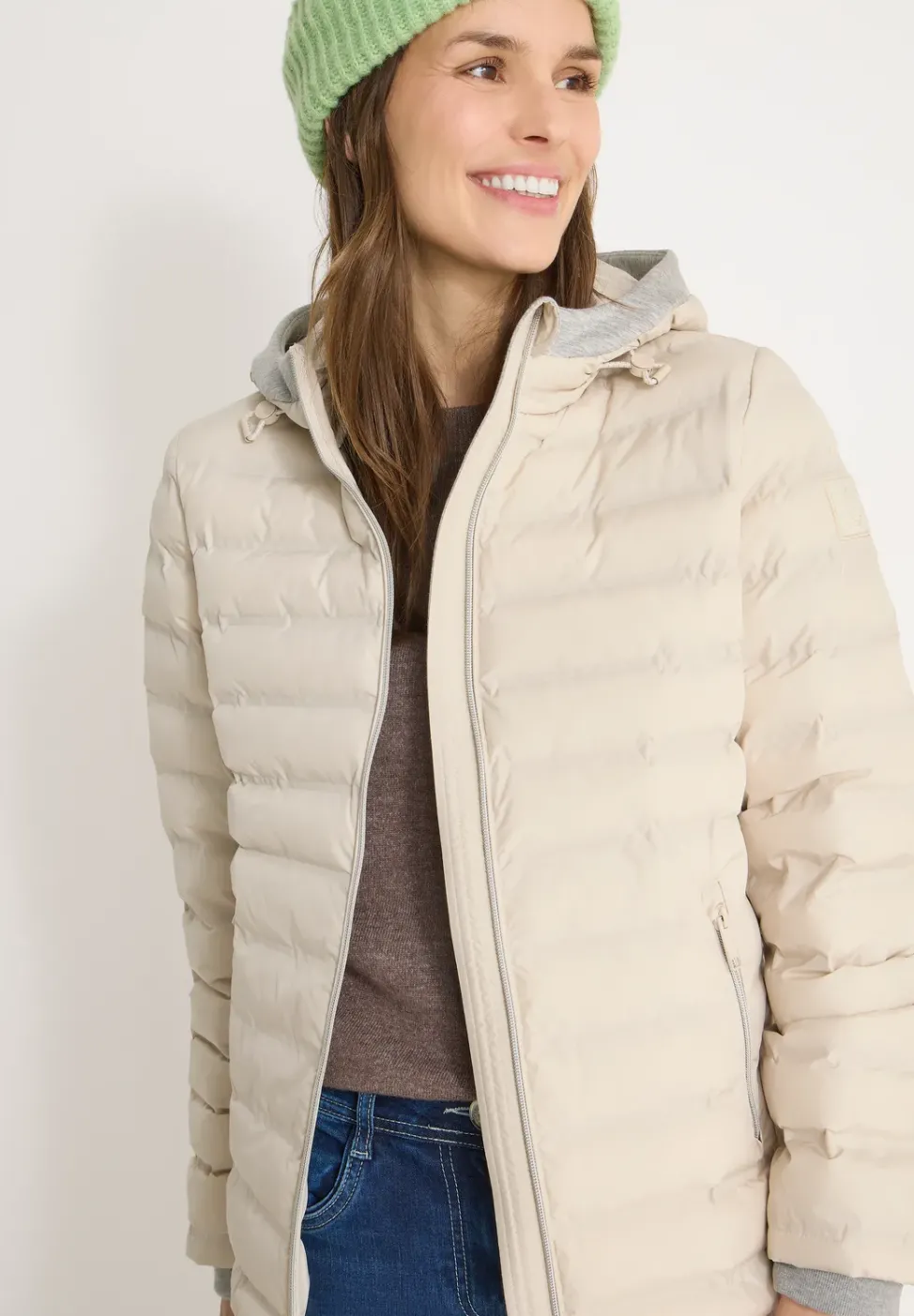 Jacke in Welded-Optik