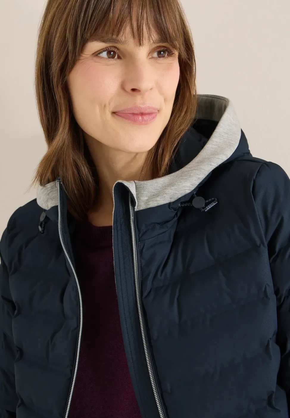 Jacke in Welded-Optik