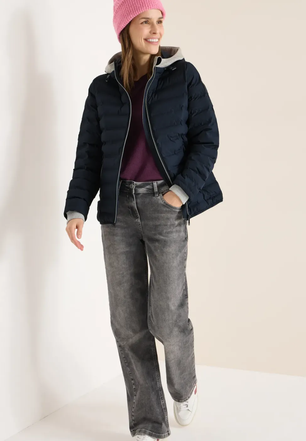 Jacke in Welded-Optik
