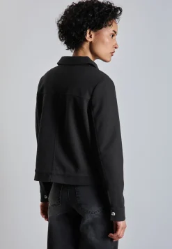 Jacke in Wolloptik
