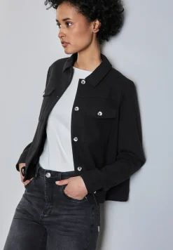 Jacke in Wolloptik