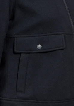 Jacke in Woll-Optik