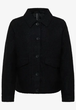Jacke in Wolloptik