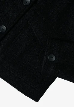 Jacke in Wolloptik