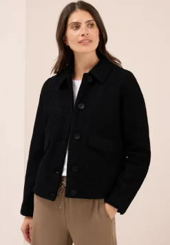 Jacke in Wolloptik