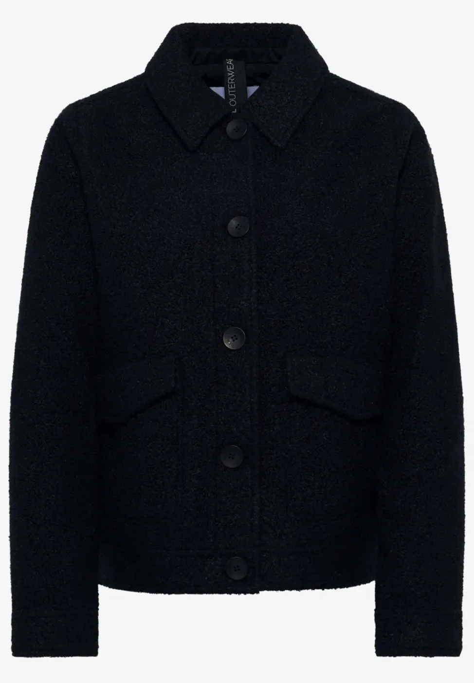 Jacke in Wolloptik
