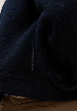 Jacke in Wolloptik