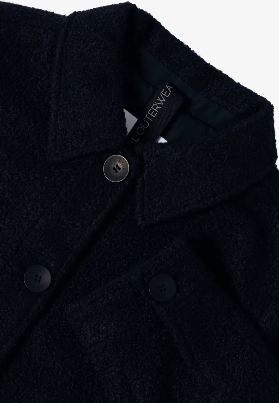 Jacke in Wolloptik
