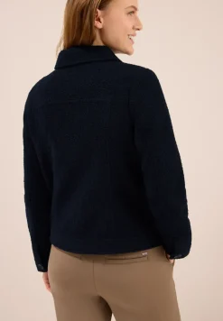 Jacke in Wolloptik