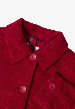 Jacke in Wolloptik