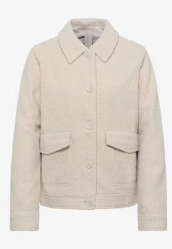 Jacke in Wolloptik