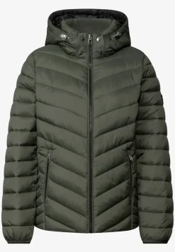 Jacke mit abnehmbarer Kapuze