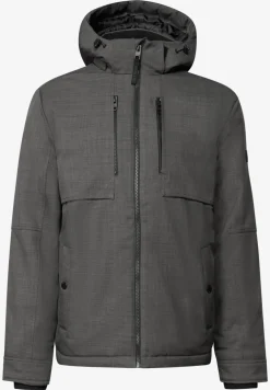 Jacke mit abnehmbarer Kapuze
