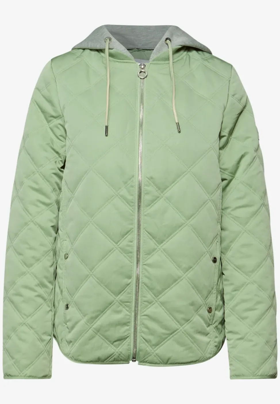 Jacke mit abnehmbarer Kapuze