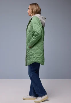Jacke mit abnehmbarer Kapuze