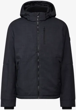 Jacke mit abnehmbarer Kapuze