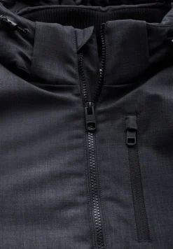 Jacke mit abnehmbarer Kapuze