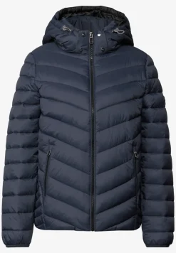 Jacke mit abnehmbarer Kapuze