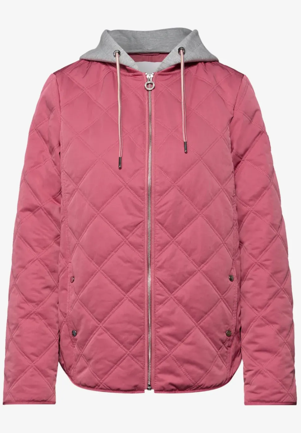 Jacke mit abnehmbarer Kapuze