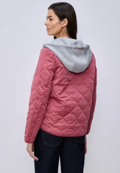 Jacke mit abnehmbarer Kapuze