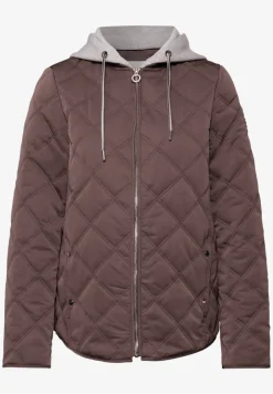 Jacke mit abnehmbarer Kapuze