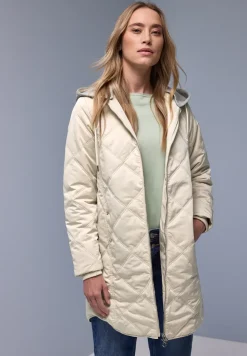 Jacke mit abnehmbarer Kapuze