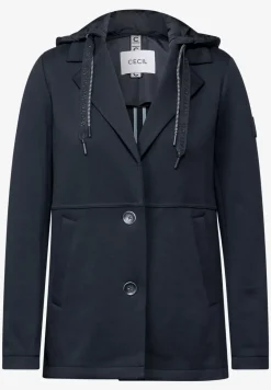 Jacke mit abnehmbarer Kapuze