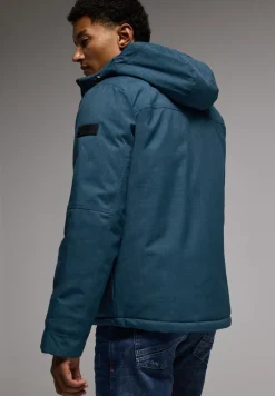 Jacke mit abnehmbarer Kapuze