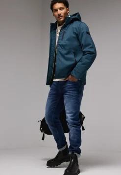 Jacke mit abnehmbarer Kapuze