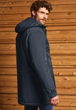 Jacke mit gefüttertem Inlay