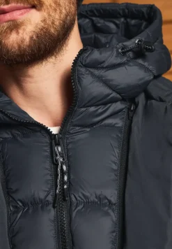 Jacke mit gefüttertem Inlay