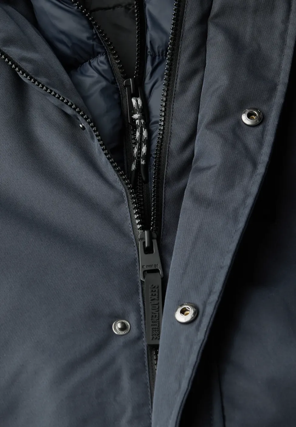 Jacke mit gefüttertem Inlay