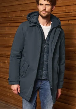 Jacke mit gefüttertem Inlay